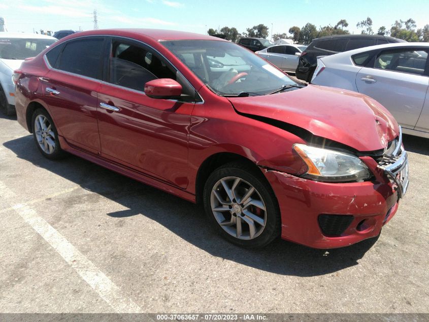 2014 NISSAN SENTRA SR - 3N1AB7AP6EL625647