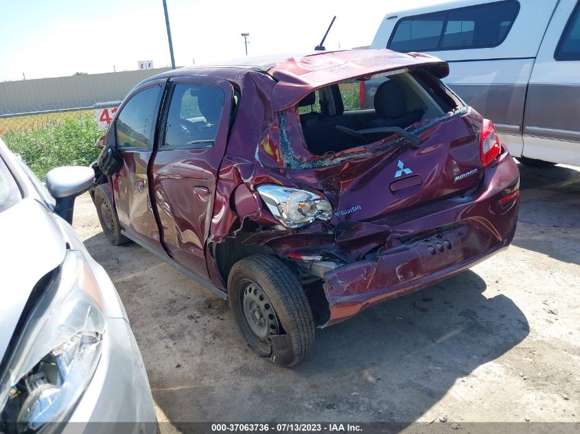 2017 MITSUBISHI MIRAGE ES - ML32A3HJ6HH002260