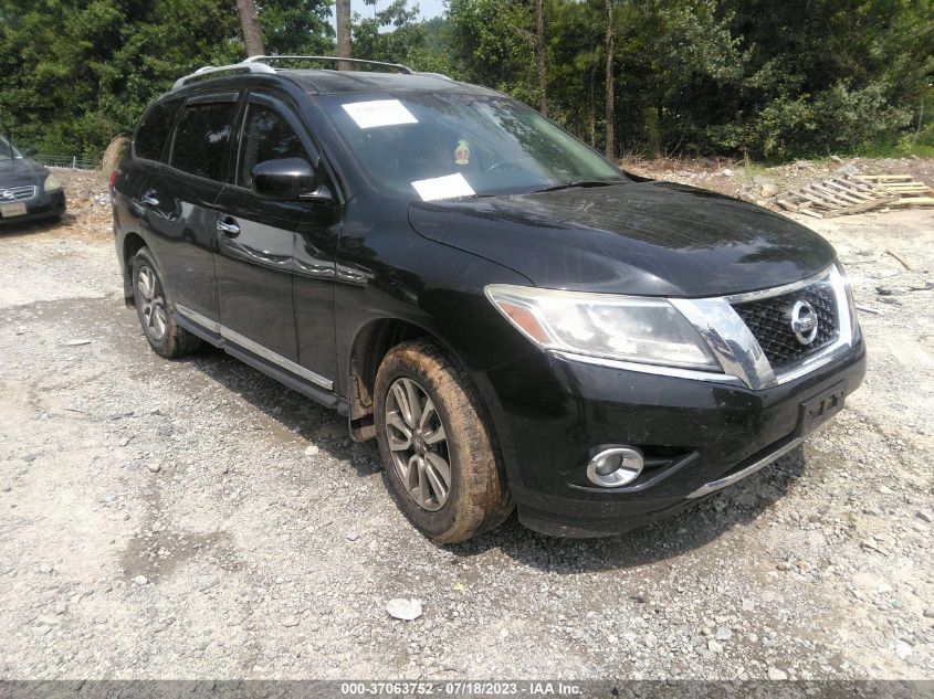 2013 NISSAN PATHFINDER SL - 5N1AR2MN3DC650873