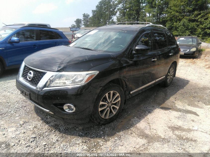 2013 NISSAN PATHFINDER SL - 5N1AR2MN3DC650873
