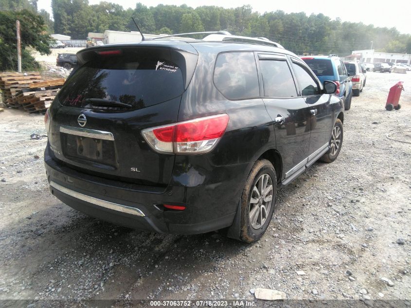 2013 NISSAN PATHFINDER SL - 5N1AR2MN3DC650873