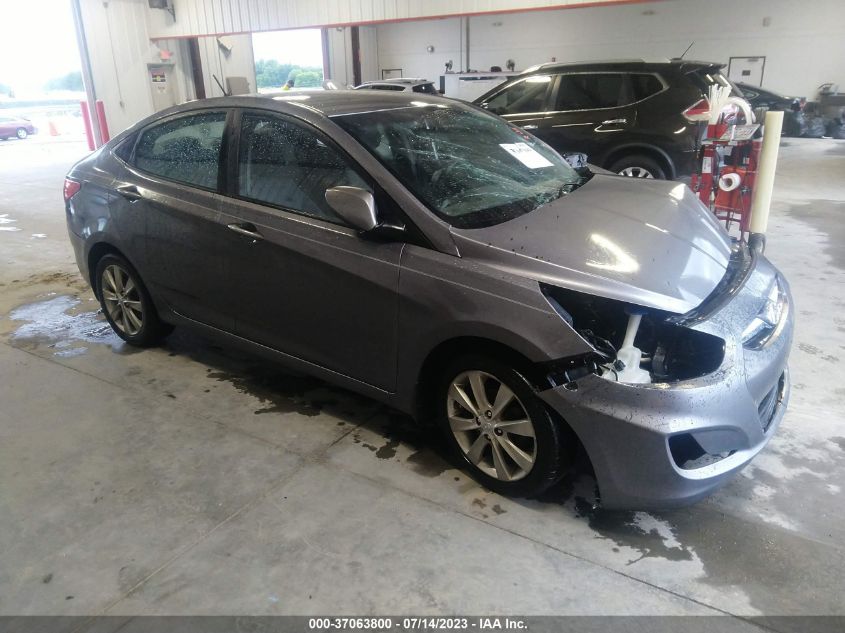 2014 HYUNDAI ACCENT GLS - KMHCU4AE1EU613078