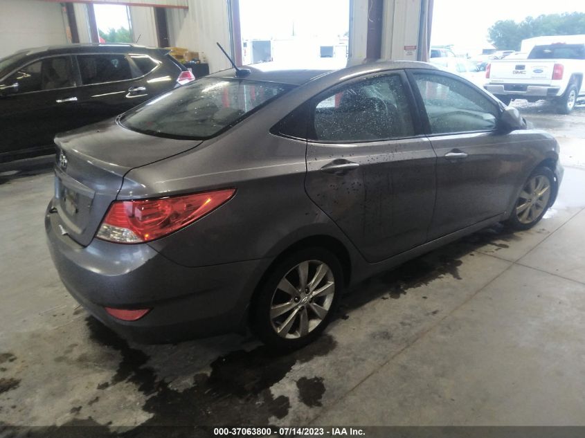 2014 HYUNDAI ACCENT GLS - KMHCU4AE1EU613078