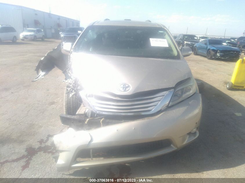 2017 TOYOTA SIENNA XLE/LIMITED - 5TDYZ3DC7HS865104