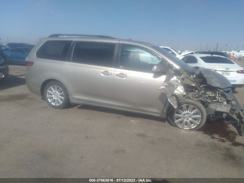 2017 TOYOTA SIENNA XLE/LIMITED - 5TDYZ3DC7HS865104