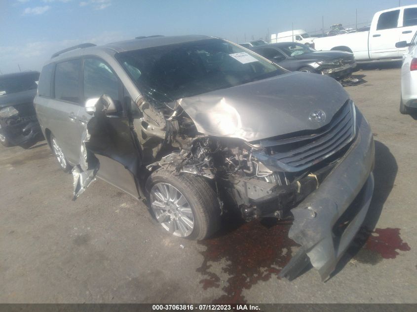 2017 TOYOTA SIENNA XLE/LIMITED - 5TDYZ3DC7HS865104
