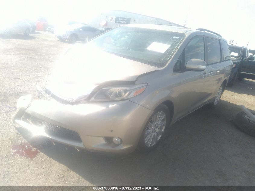 2017 TOYOTA SIENNA XLE/LIMITED - 5TDYZ3DC7HS865104