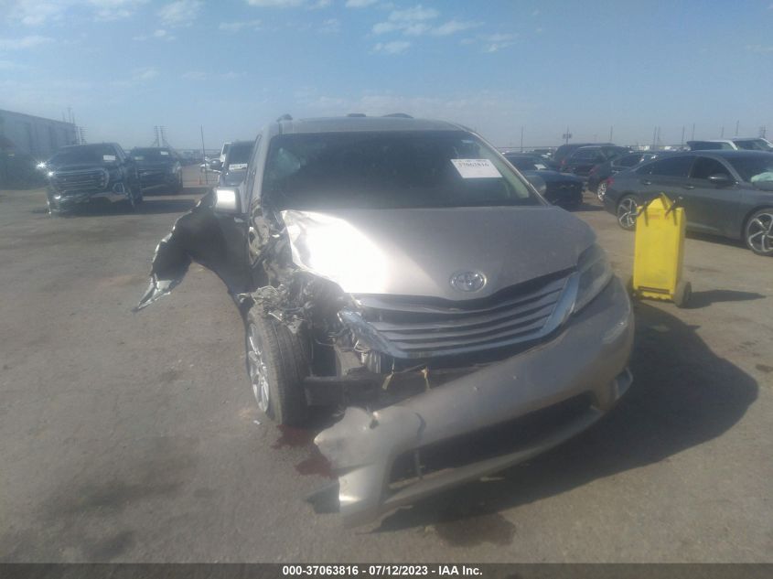 2017 TOYOTA SIENNA XLE/LIMITED - 5TDYZ3DC7HS865104