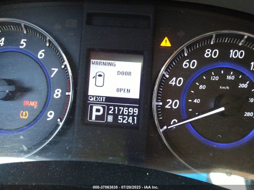 2013 INFINITI FX37 - JN8CS1MU6DM140048