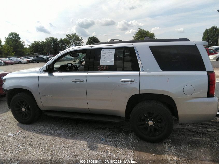 2020 CHEVROLET TAHOE K1500 LT - 1GNSKBKC7LR237131