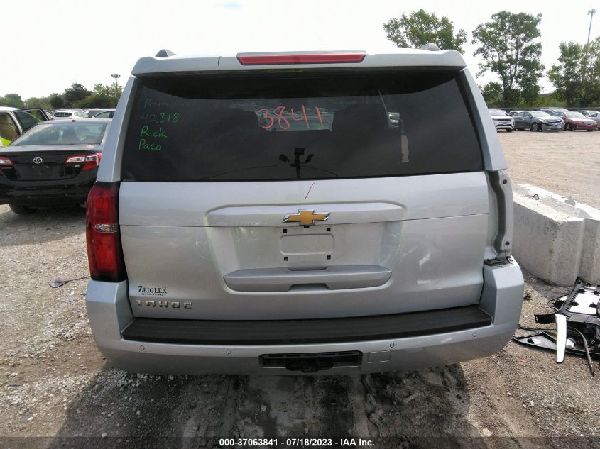 2020 CHEVROLET TAHOE K1500 LT - 1GNSKBKC7LR237131