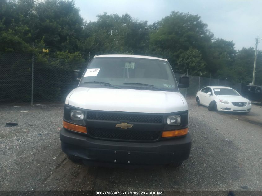 2015 CHEVROLET EXPRESS CARGO VAN - 1GCWGFCF3F1280511