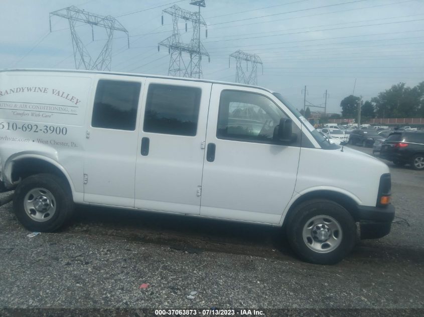 2015 CHEVROLET EXPRESS CARGO VAN - 1GCWGFCF3F1280511