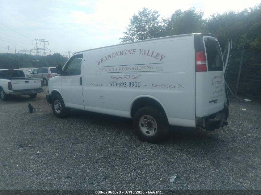 2015 CHEVROLET EXPRESS CARGO VAN - 1GCWGFCF3F1280511
