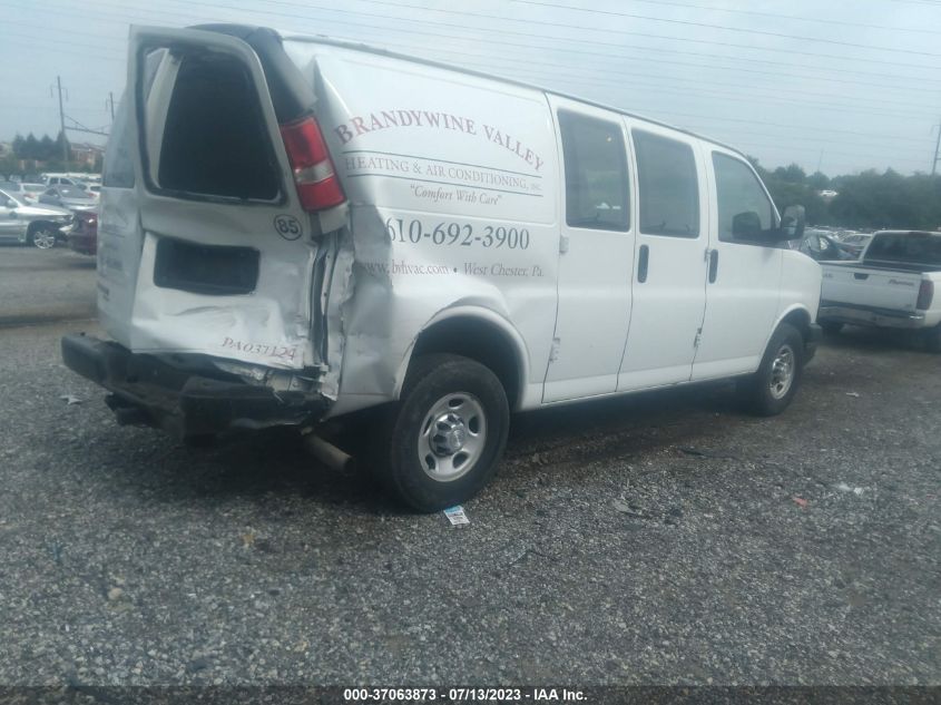 2015 CHEVROLET EXPRESS CARGO VAN - 1GCWGFCF3F1280511