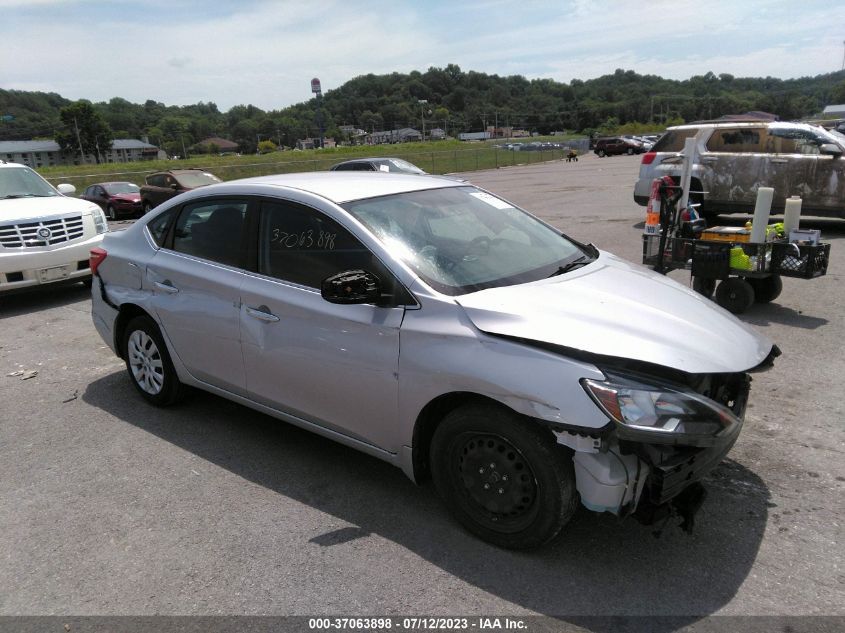 2016 NISSAN SENTRA S - 3N1AB7APXGY296358