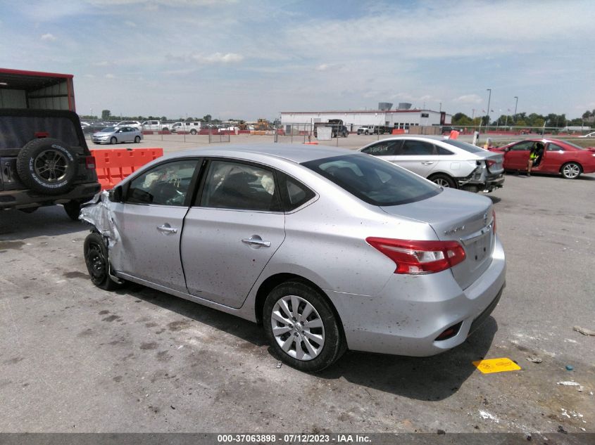 2016 NISSAN SENTRA S - 3N1AB7APXGY296358