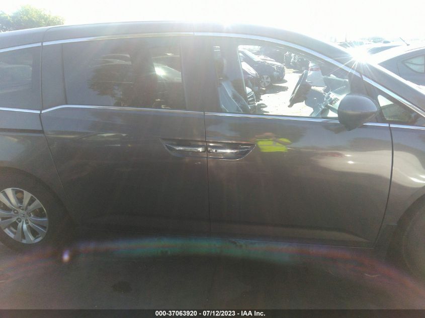 2016 HONDA ODYSSEY EX-L - 5FNRL5H68GB110388