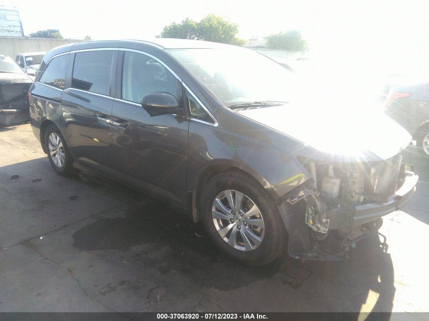 2016 HONDA ODYSSEY EX-L - 5FNRL5H68GB110388
