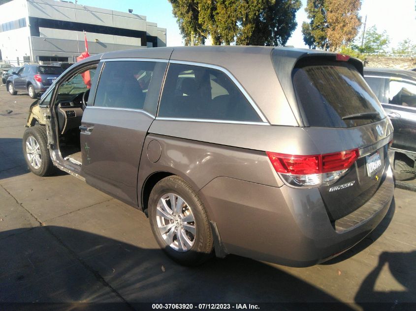 2016 HONDA ODYSSEY EX-L - 5FNRL5H68GB110388