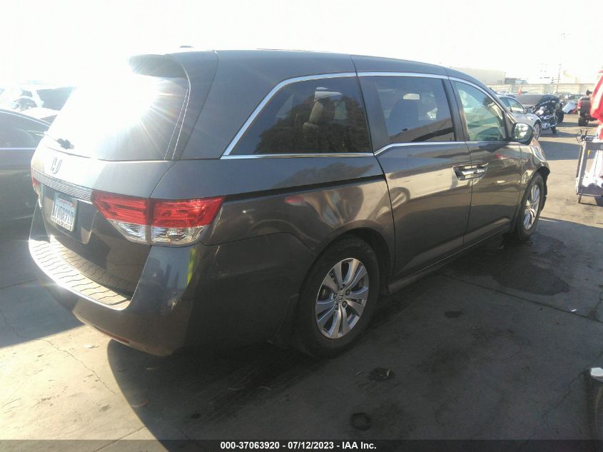 2016 HONDA ODYSSEY EX-L - 5FNRL5H68GB110388