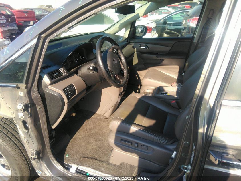 2016 HONDA ODYSSEY EX-L - 5FNRL5H68GB110388
