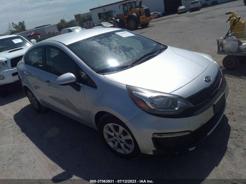 2016 KIA RIO LX - KNADM4A33G6584002