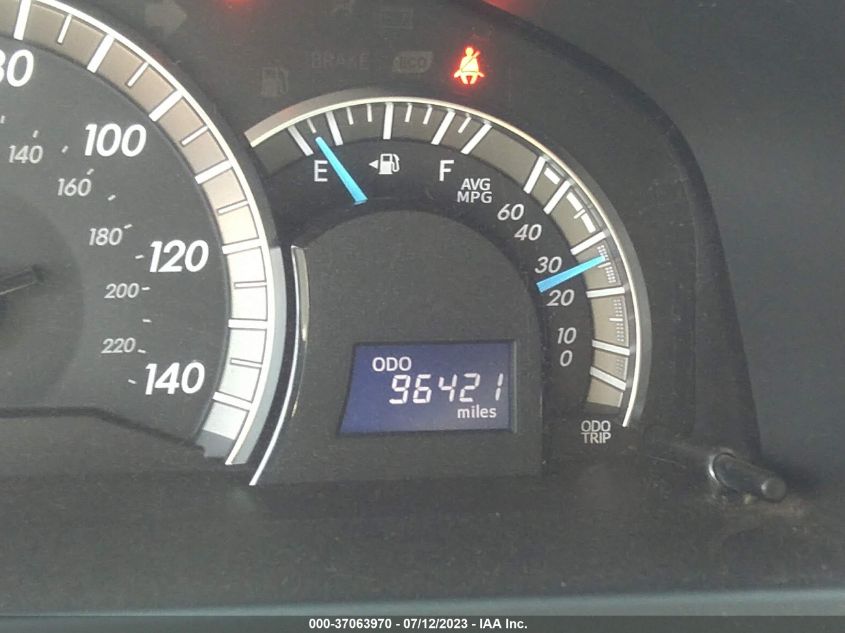 2014 TOYOTA CAMRY L/LE/XLE/SE/SE SPORT - 4T1BF1FK9EU362815