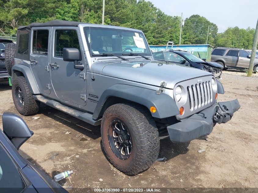 2013 JEEP WRANGLER UNLIMITED SPORT - 1C4BJWDG2DL631465