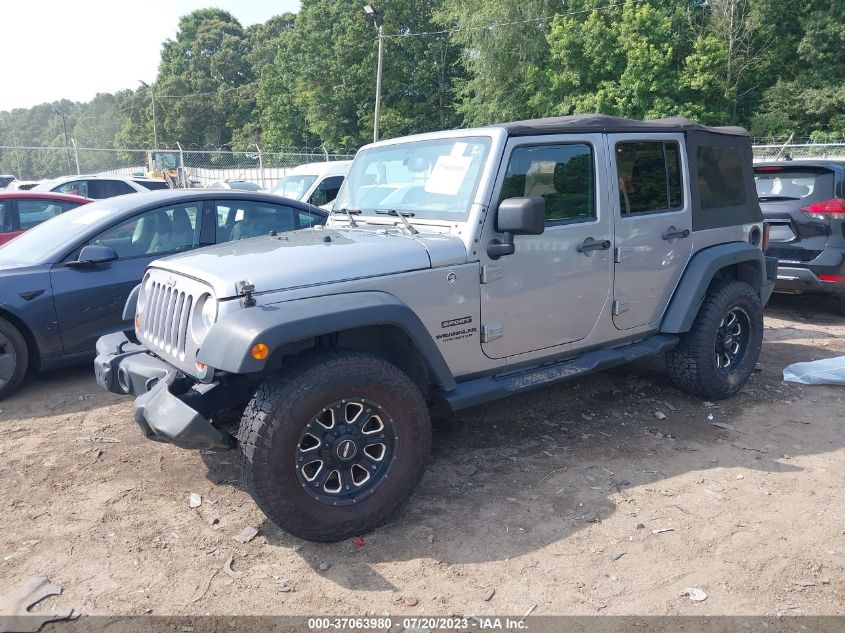 2013 JEEP WRANGLER UNLIMITED SPORT - 1C4BJWDG2DL631465
