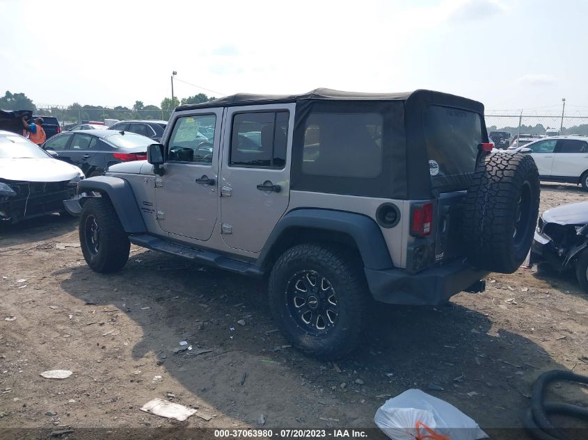 2013 JEEP WRANGLER UNLIMITED SPORT - 1C4BJWDG2DL631465