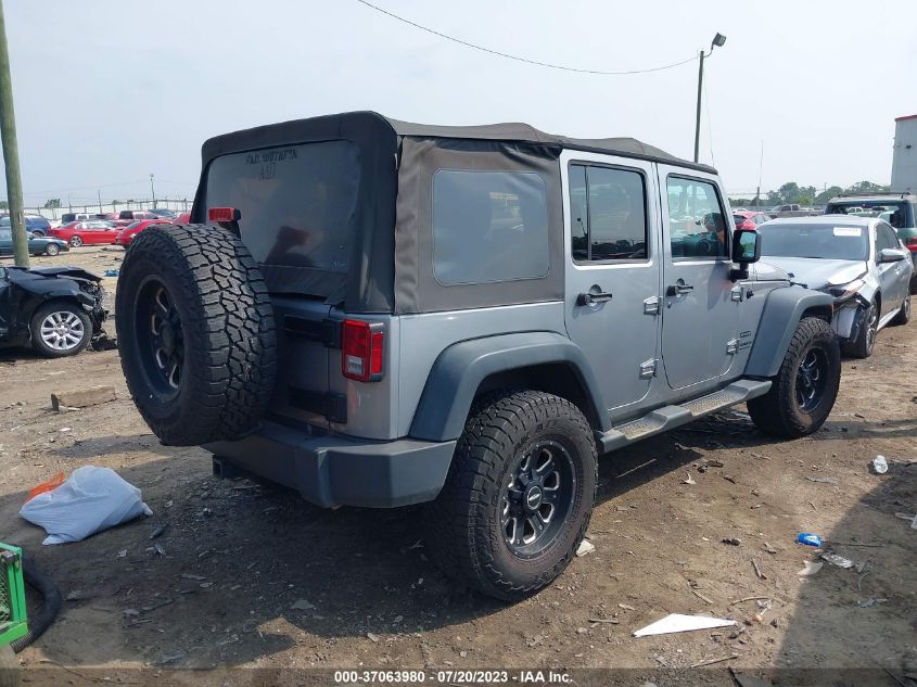 2013 JEEP WRANGLER UNLIMITED SPORT - 1C4BJWDG2DL631465