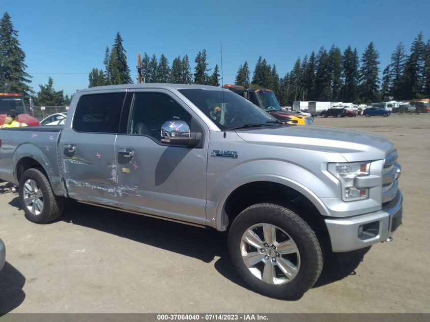 2015 FORD F-150 XLT/XL/LARIAT/PLATINUM - 1FTEW1EF7FFC39395