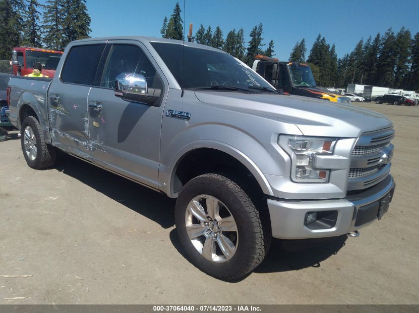 2015 FORD F-150 XLT/XL/LARIAT/PLATINUM - 1FTEW1EF7FFC39395