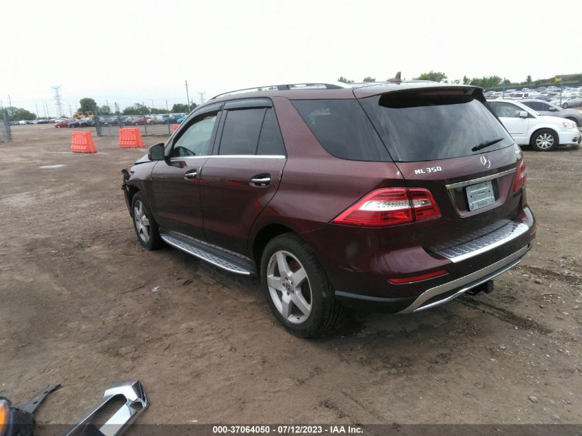 2014 MERCEDES-BENZ M-CLASS ML 350 - 4JGDA5HB3EA426294