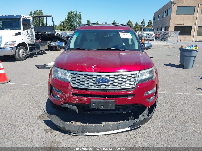 2016 FORD EXPLORER PLATINUM - 1FM5K8HT9GGB53115