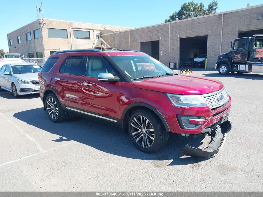 2016 FORD EXPLORER PLATINUM - 1FM5K8HT9GGB53115