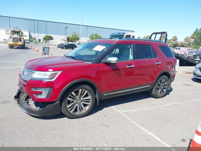 2016 FORD EXPLORER PLATINUM - 1FM5K8HT9GGB53115