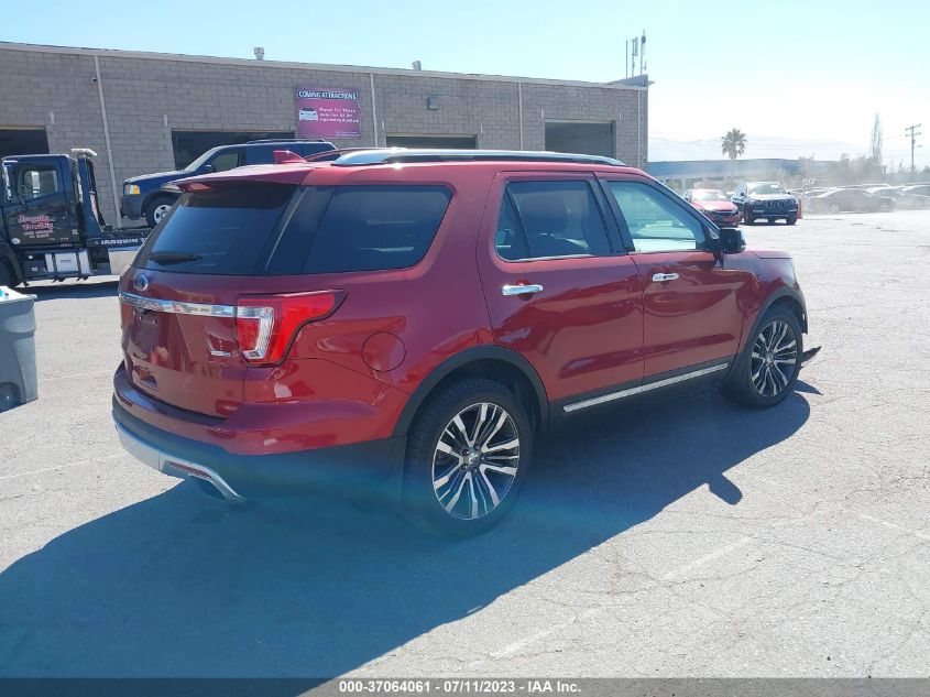 2016 FORD EXPLORER PLATINUM - 1FM5K8HT9GGB53115