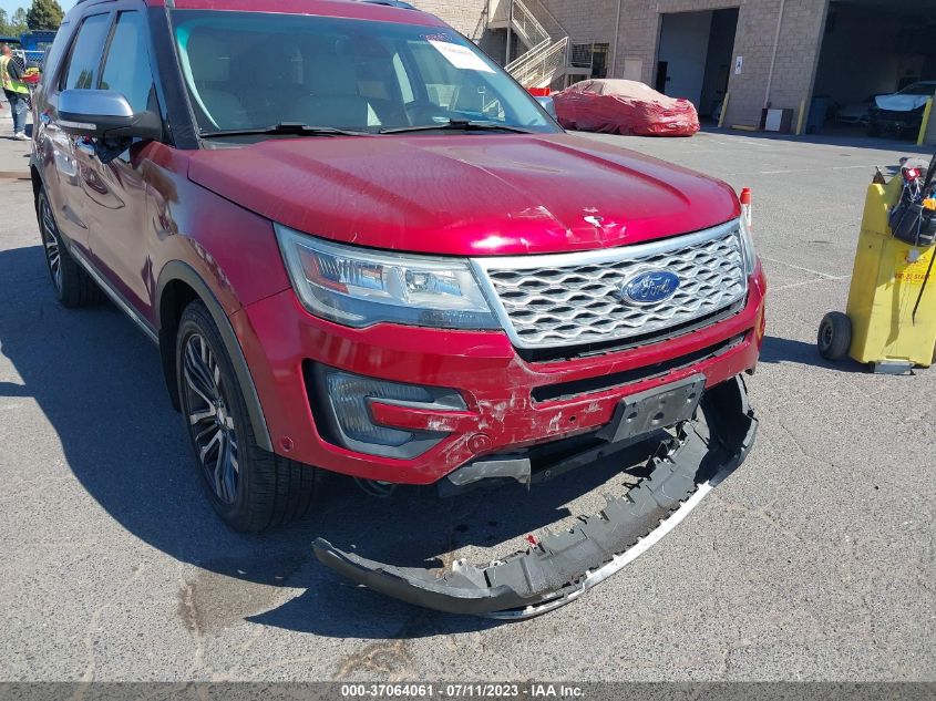 2016 FORD EXPLORER PLATINUM - 1FM5K8HT9GGB53115
