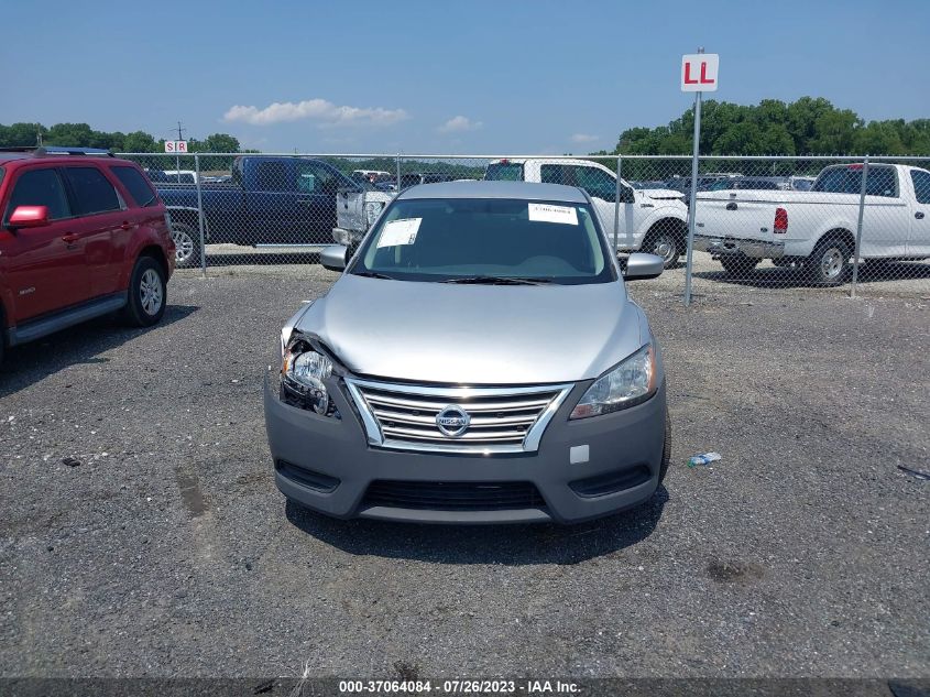 2015 NISSAN SENTRA S - 3N1AB7AP5FY381235