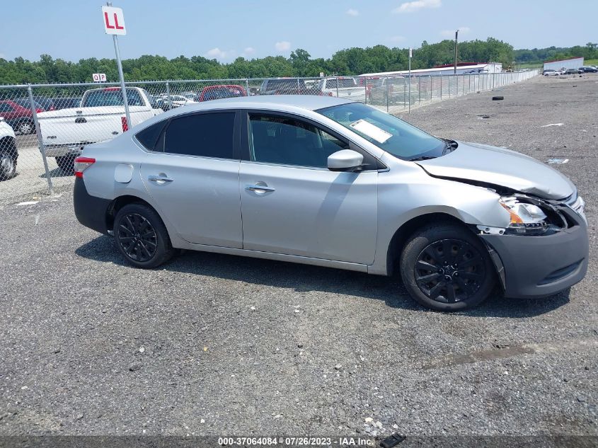 2015 NISSAN SENTRA S - 3N1AB7AP5FY381235