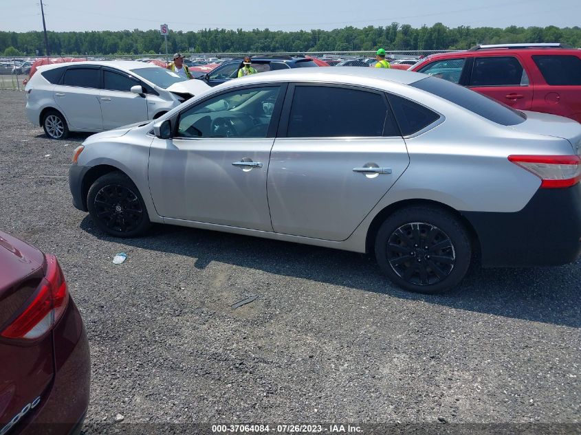 2015 NISSAN SENTRA S - 3N1AB7AP5FY381235