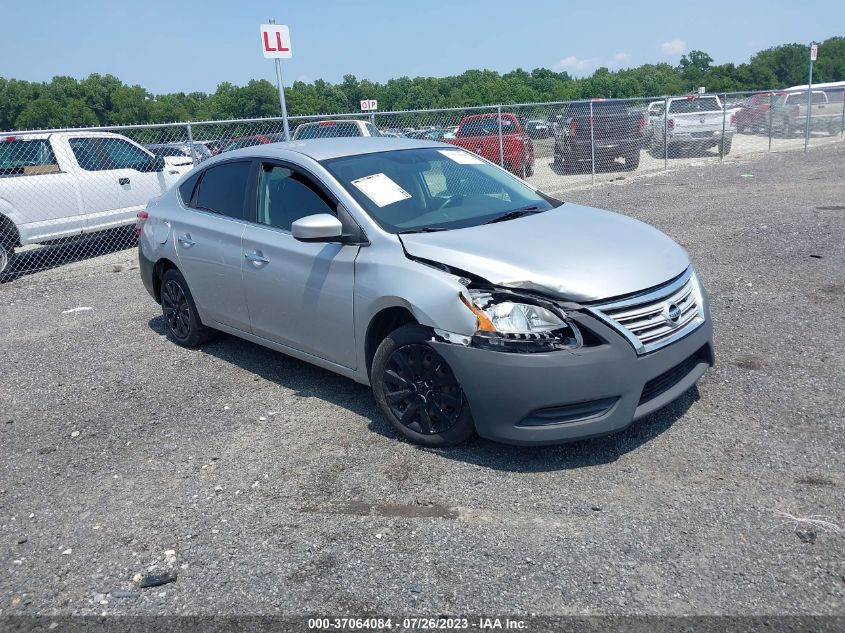 2015 NISSAN SENTRA S - 3N1AB7AP5FY381235