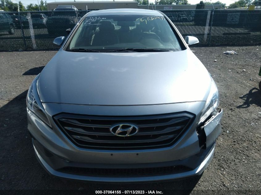 2015 HYUNDAI SONATA 2.4L SPORT - 5NPE34AF1FH230746