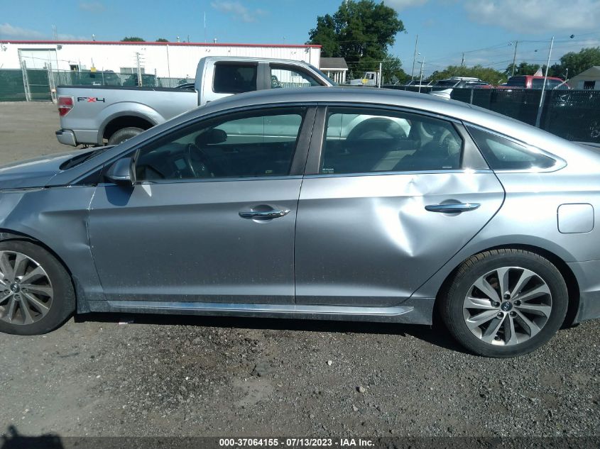 2015 HYUNDAI SONATA 2.4L SPORT - 5NPE34AF1FH230746