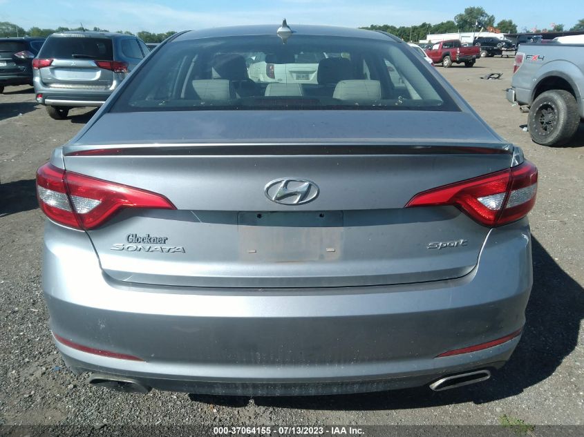 2015 HYUNDAI SONATA 2.4L SPORT - 5NPE34AF1FH230746