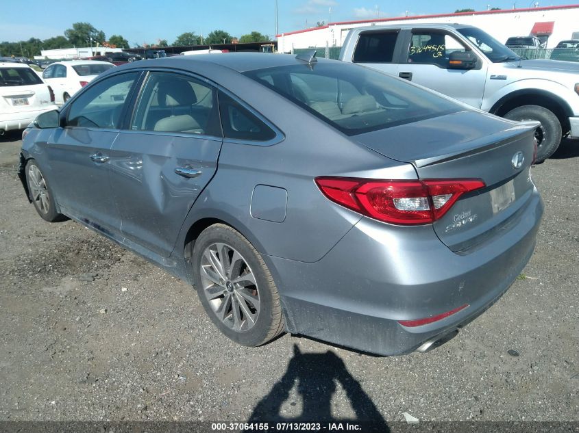 2015 HYUNDAI SONATA 2.4L SPORT - 5NPE34AF1FH230746