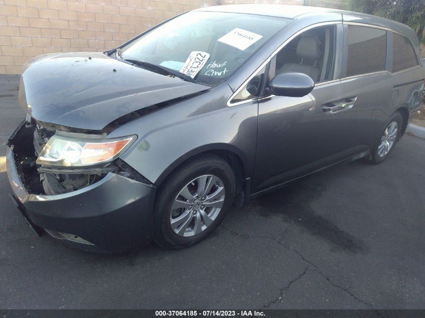 2014 HONDA ODYSSEY EX-L - 5FNRL5H62EB032218