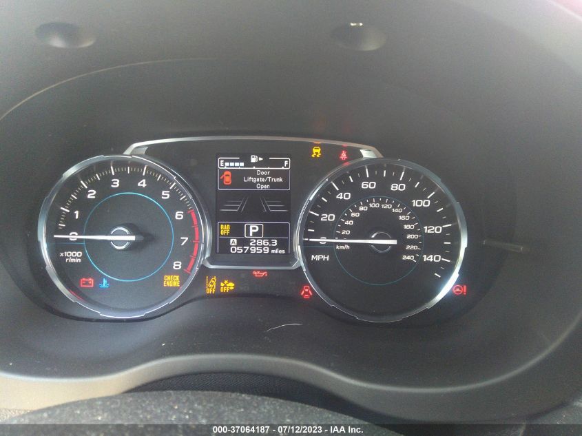 2017 SUBARU FORESTER TOURING - JF2SJAWC3HH573356